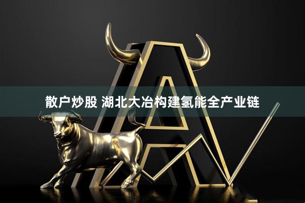 散户炒股 湖北大冶构建氢能全产业链